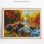 Deimantų tapyba gyvūnai Deimantinė mozaikos pardavimas gyvūnų deimantų siuvinėjimas 20X30
