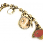 Les Tr&eacute;sors De Lily [C5303] - Bracelet Cr&eacute;ateur 'Esmeralda' Marron Orange oranžinė