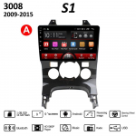 Automobilio radijo GPS navigacinė sistema, skirta Peugeot 3008 2009-2015 2 Din Android WiFi Car Multimedia Player Auto Stereo FM Radio Head Unit 1+16GB A