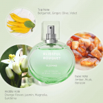 MINISO Blooming Eau De Toilette Ilgalaikiai moteri&scaron;ki kvepalai, 30 ml, Blissful Bouquet