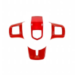 Automobilio vairo apdailos dangtelis, skirtas Dodge Challenger Charger Durango Dart 2009-2014 Journey 2013-2022 interjeras 4 pcs Red