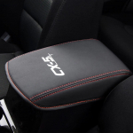 Mazda CX-5 CX5 KE KF Automobilio Porankio Dėžutės Apsauginis Dangtelis Centrinės Konsolės Porankio Dangtelis Odiniai Aksesuarai Dekoracija Interjeras juoda