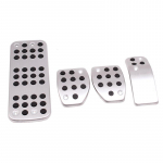 Automobilio pedalai, skirti PEUGEOT 207 301 307 208 2008 308 408 cc/CITROEN C3 C4/DS 3 4 6 DS3 DS4 DS6 Dujinės pėdos atrama modifikuota pedalo trinkelės plok&scaron;tė MT