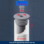Drainer One Way Valve Sewer Anti odor Water Pipe Plug Floor Drain Pipe Sealing Ring Drain Cover 35-40mm balta