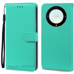 Dėklas Honor Magic5 Lite piniginė atverčiamas odinis telefono dėklas Honor Magic 5 Lite 5G stovas knygos vir&scaron;elis Honor Magic5Lite Funda Honor Magic 5 Lite dangaus mėlyna spalva