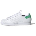 Adidas Originals Superstar serija Retro universalūs žemi sportbačiai Unisex sportbačiai Balti žali FW2850 43⅓