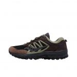 Saucony Grid Peak universalūs patogūs lengvi bėgimo bateliai unisex sportbačiai juodi žali rudi S70930-2 37
