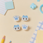 KAKAO FRIENDS Golgolz Mini plaukų segtukai 4 vnt._Park Bami single type