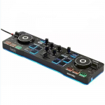 Hercules DJControl Starlight: Profesionalus DJ valdiklis juoda