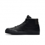 Nike Zoom Blazer Mid XT SB Bota Vyri&scaron;ki sportbačiai Juodi Juodi-Antracito AA4100-001 37.5