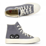 Comme Des Gar Ons 1 Play X Converse Didelė &Scaron;irdis Chuck Taylor 70 Auk&scaron;ti Kedai AZ-K122-001 1 (4)