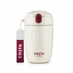 COSTA 400ml Dvigubo gėrimo nerūdijančio plieno kavos puodelis