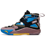 Dragon Ball x Anta KT5 Cushioning Slip Resistant Abrasion Resistant High top Basketball Shoes Men's Blue Purple 112011106-1 43