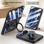 Dėl Xiaomi Mi 18 Fold dėklo Kietas Matinis Magsafe Su Žiedu Laikikliu Magnetinis Flim Apsauginis Galinis Dangtelis dėklas Dėl Xiaomi 18 Fold Korpusas For Xiaomi Mi 18Fold juoda