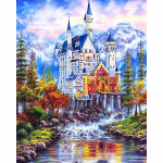 5D &bdquo;pasidaryk pats&ldquo; deimantinis dažymas kryželiu siuvinėti deimantiniu siuvinėjimu mozaika Europos namų dekoras 20X30CM