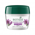 Kremas su &scaron;afranu: odos atjauninimas ir drėkinimas (175 g), Saffron Youth Dew Visbly Ageless Moisturizer, Biotique