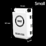 KARALYSTĖ žvejybos reikmenų dėžutės mini laikymo dėklas Skraidantis žvejybos reikmenų dėžė žvejybos &scaron;auk&scaron;tas kabliukas jaukų laikymo dėžutės žvejybos priedai ZBLYH-2002C