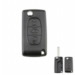 3 mygtukų HU83 nuotolinio automobilio rakto pakabuko dėklas CE0523, skirtas Peugeot Expert/Citroen Dispatch 2006 2007 2008 2009 2010-2016 m.