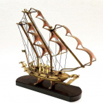 &bdquo;Marine Sailor Nautical&ldquo; senovinis žalvarinis laivas piratai, kolekcionuojamas JAV karinio jūrų laivyno namų ir biuro dekoras