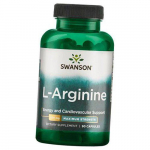 Argininas, L-Argininas 850, Swanson 90 kapsulių (27280006) 90caps