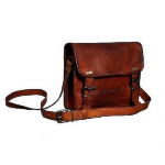 Ruda odinė rankinė vyrams ir moterims vintažinė rankinė Crossbody Bags