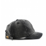 Madinga siuvinėjimo beisbolo kepuraitė vasaros lauko reguliuojama hiphopo kepuraitės Bone Snapback kepurė juoda