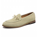 Loafers Vyri&scaron;ki batai Klasikiniai verslo kasdieniai vestuvių vakarėliai Retro apvalūs zom&scaron;iniai odiniai vienspalviai suknelių batai