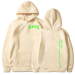 Pasiklydę vaikai MANIAC Spausdinti gobtuvai Kpop Harajuku Streetwear Unisex Moteri&scaron;ki Oversize Megztiniai Megztiniai Megztinis Korėjos mados megztinis Unisex XL