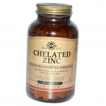 Cinko chelatas, chelatinis cinkas, Solgar 100 tabs (36313159) 250tab