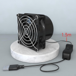 I&scaron;metimo ventiliatoriaus i&scaron;traukimo lauko kempingas Chicken Coop ne&scaron;iojamieji ventiliatorių ventiliatoriai