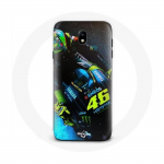 Coque pour Samsung Galaxy S5 Valentino Rossi Pilote de course Moto GP