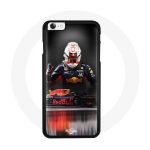 Coque iphone 4 Formule 1 Verstappen Red Bull - Maniacase raudona