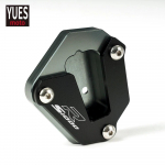 Motorcycle Accessories Side stand extension Plate Kickstand Foot enlarger For BMW S1000 R 2017 2018 pilka
