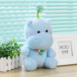 Bell Hippo Doll Miela pliu&scaron;inė žaislinė lėlė 25cm