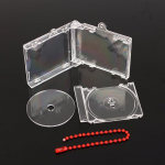 Tu&scaron;čias albumo mini kompaktinio disko dėklas raktų pakabukas CD grotuvo raktų pakabukas periferinis proginis albumo raktų laikiklis, skirtas pasidaryk pats kuprinės pakabukui as the picture