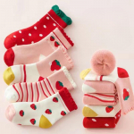 5 poros vaiki&scaron;kų kojinių vilnos apskritimas su storėjančia oda &scaron;iltos kojinės rudeninės žiemos berniukų ir mergaičių grindų kojinės L