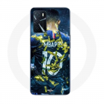 Coque Maniacase pour Oppo A16S Kylian Mbappe psg france
