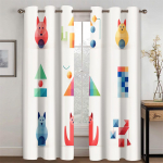 Klasikinis animacinis Fudži kalno užuolaida Sniego gatvės atmosfera 2 plok&scaron;tės Svetainė Miegamasis Virtuvė Balkonas Langų dekoras 50W130H(CM)X2PCS&Grommet Top