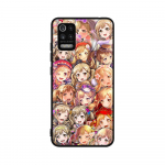 DT49 BanG Dream dėklas iPhone 16 15 Plus 14 13 12 11 Pro 8 7 6S 6 SE 5S X XR XS Max Realme C30 C33 C31 9I Huawei P30 Juodas Mink&scaron;tas Vir&scaron;elis Huawei Y7 Prime 2018 gagatas