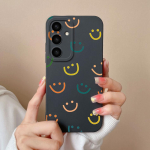 Dėklas Samsung A56 A16 A26 S25 Plus S25Ultra A05S F14 A05 A36 &Scaron;aunūs Madingi Etiketės Skystas Silikonas Mink&scaron;tas Ekrano Apsauginis Telefono Korpusas Samsung Capa Samsung S25 5G