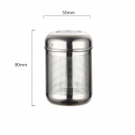 Arbatos sietelis nerūdijančio plieno arbatos užpiltuvas arbatos lapeliai prieskonių prieskonių rutuliukai virtuvės smulkaus tinklelio žolelių filtras arbatos indų priedai