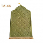 Islami&scaron;kas maldos kilimėlis, pastorintas grindų kilimėlis, neslystantis pagrindas, maldos grindų kilimėlis vaikams, vyrams, moterims, kaktos, kelių, Ramadano, Eid dovana 110 cm tamsiai mėlyna spalva