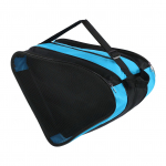 Pačiūžų krep&scaron;ys Sutir&scaron;tintas 3 sluoksnių Trikampis Vandeniui atsparus Riedučių krep&scaron;ys su reguliuojamu diržu skirtas mėlyna