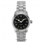 Hamilton Khaki Field Murph Nerūdijančio plieno juodas ciferblatas Automatinis H70405130 100M Vyri&scaron;kas laikrodis juoda