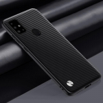 Prabangus PU odinis dėklas, skirtas Samsung Galaxy M21 M30S galinis dangtelis matinis silikoninis smūgiams atsparus telefono dėklas, skirtas Samsung M30S For Samsung M21 matinė juoda spalva