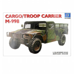 1/35 Karinis Hummer sunkvežimis JAV armijos Jeep HUM-V Commando &Scaron;arvuotas transporto priemonių surinkimo modelis žaislas