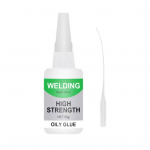 Suvirinimo klijai Stiprus sukibimas Greitai džiūstantys Vandeniui atsparūs Momentinis sukibimas Tikslus tepimas Didelio efektyvumo Universalus suvirinimas Didelio stiprumo Aliejiniai klijai 50ML