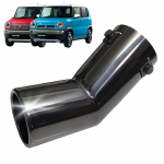 MORASTYLE Duslintuvo antgalis Suzuki Hustler HUSTLER Vienas nerūdijančio plieno veidrodinis padengimas MR31S MR41S MR52S MR92S Individualios dalys (Juoda) juoda