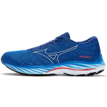 Mizuno Wave Rider 26 Sonic Cherry Tomato Vyri&scaron;ki sportbačiai Mėlyni Ledo Vandens J1GC220305 43