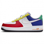 Nike Air Force 1 Low LV8 Rubiko kubas Vyri&scaron;ki sportbačiai Daugiaspalviai University-Red White FN6840-657 42.5